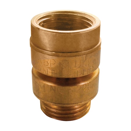 Arrowhead Brass Arrowhead 3/4 in. FHT X 3/4 in. MHT Brass Vacuum Breaker PK1400